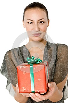 Woman With Gift