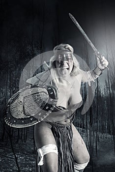 Woman gladiator/Ancient warrior