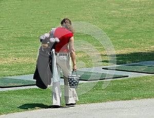 Woman Golfer