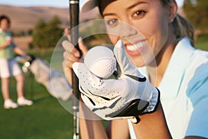 Woman Golfer