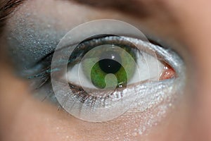 Woman Green Eye