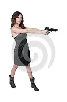 Woman with Gun