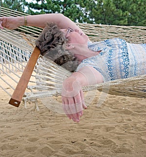 Woman in Hammock