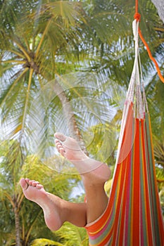 Woman in a Hammock