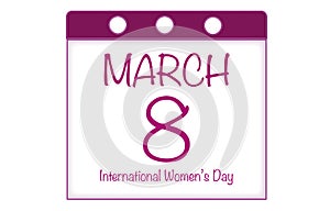 Woman, Happy March 8th. International Day