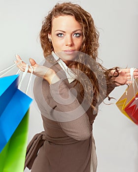 Woman has fun on spending spree