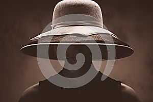 Woman in hat