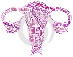 Woman healthcare concept related to menstruation