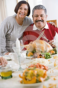 Woman With Her Arm Around Her Husband