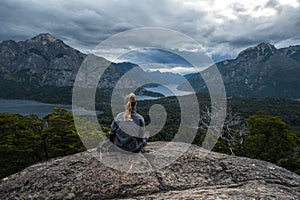 Woman hiker