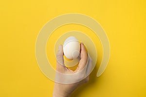 cropped image of woman holding egg