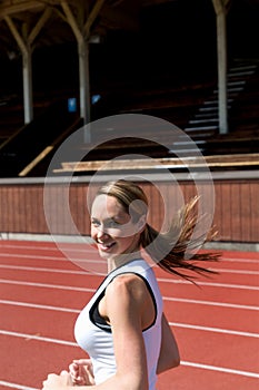 Woman Jogging