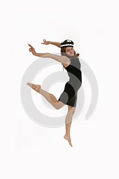 Woman jumping