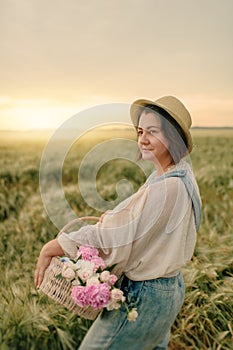 A woman in a jumpsuit