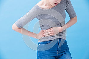 Woman with kidney disease