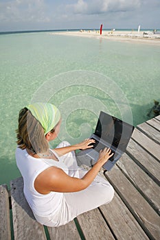 Woman on Laptop