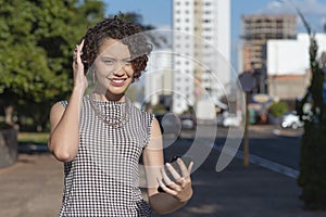 Woman listening to music, People lifestyle