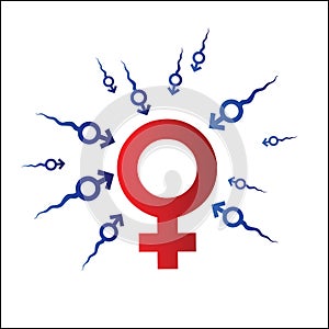 Woman and Man symbol