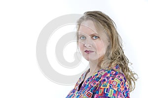 Woman in Medical Scrubs