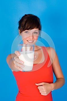 Woman milk