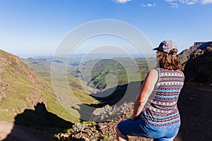 Woman Mountain Valley Pass