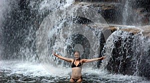 Woman in nature