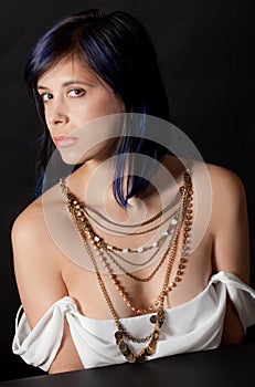 Woman With Necklaces photo