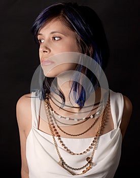 Woman With Necklaces photo