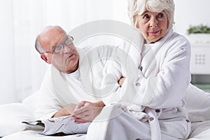 Woman offended by her husband