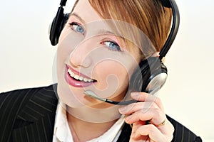 Woman operator