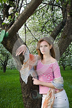 Woman at park