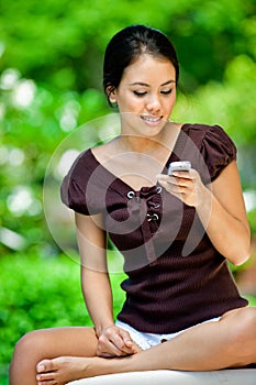 Woman With Phone