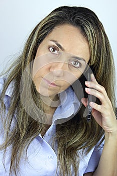 Woman on the phone