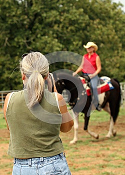 Woman Photograher