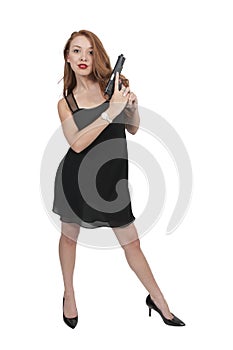 Woman with Pistol