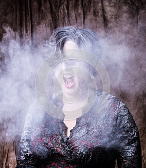 Woman with Powder