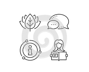 Woman read a Book line icon. Education symbol. Vector