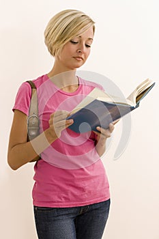 Woman Reading Book