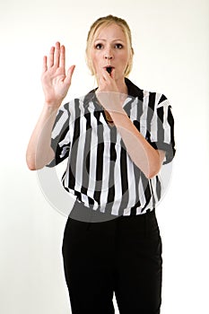Woman referee