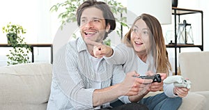 Woman regretting her cheating in video game match with boyfriend