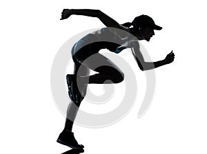 Woman runner jogger