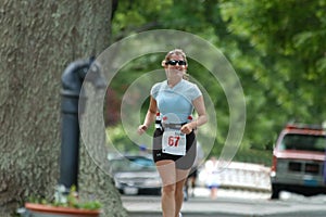 Woman running