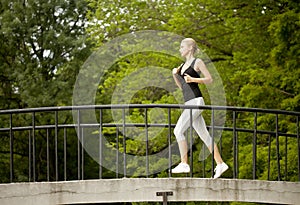 Woman running