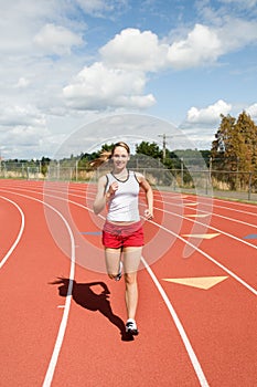 Woman Running