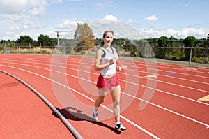 Woman Running