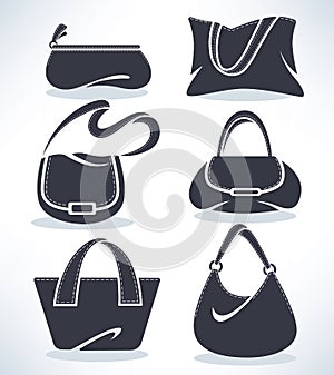 Woman's accessories, bags and purses