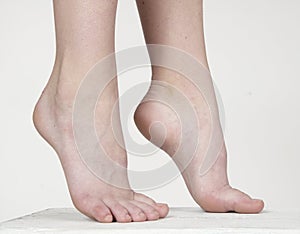 Woman's Bare Feet