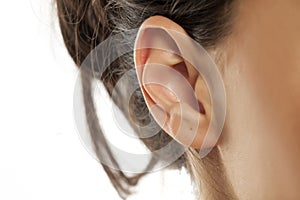 Woman`s ear