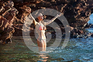 Woman&sea