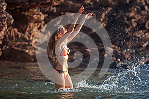 Woman&sea